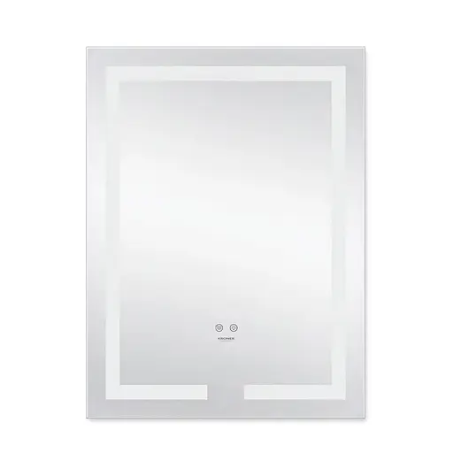 Дзеркало Kroner KRP Spiegel VR1 - 5080 з LED-підсвічуванням та антизапітнінням CV030039, Білий - фото 4
