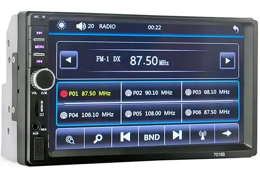 Автомагнитола Pioneer 7018B 2DIN 7" - фото 2
