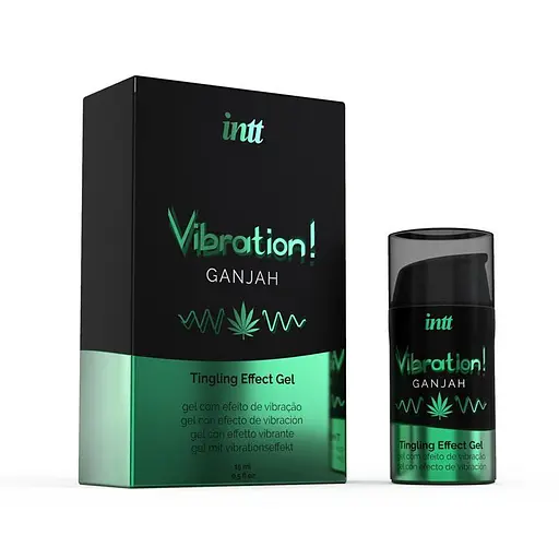 Рідкий вібратор Intt Vibration з ароматом конопель 15 мл