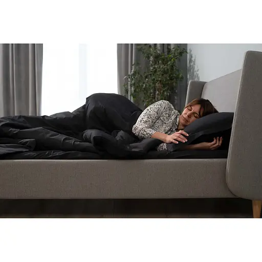 Простыня Ardesto Mix&Match Premium 100% хлопок, сатин черный 180х240 см (ART1824FSL) - фото 6