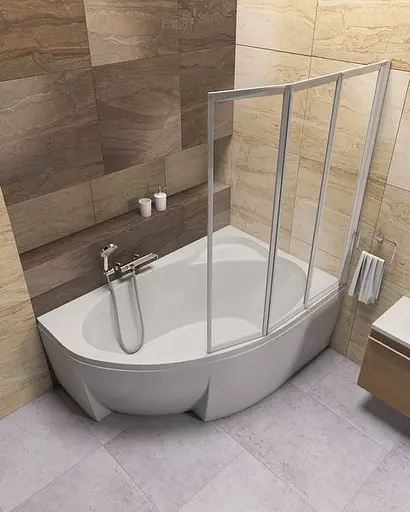 Ванна акриловая Ravak Asymmetrc 150x100 правая CB41000000 - фото 3