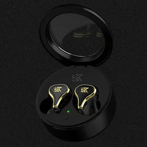 Бездротові навушники Bluetooth KZ SK10 Pro з гібридними випромінювачами чорні - фото 4