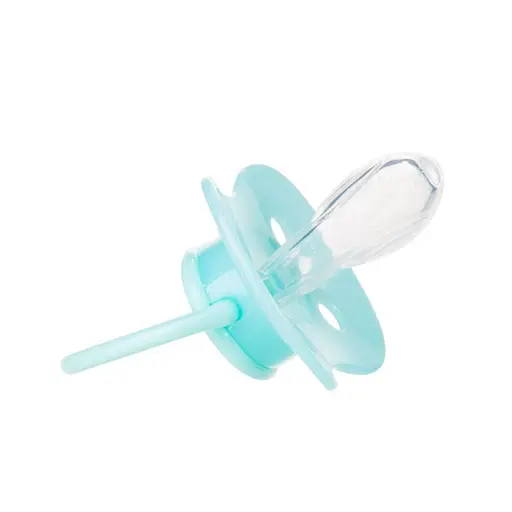 Силиконовая симметричная пустышка Canpol Babies Pastelove бирюзовая 18+ мес. (22/418) - фото 2