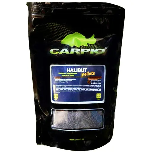 Пелети Carpio Halibut 8 mm 0.9 kg