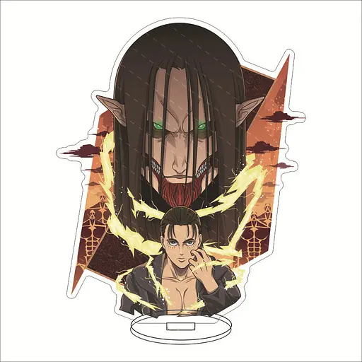 Акриловая фигурка Атака титанов Эрен Егерь Attack on Titan Eren Yeager 10 см
