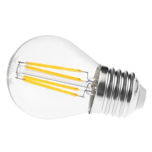 Лампа Brille филаментная LED 4W E27 COG NW G45, 220 В - фото 5