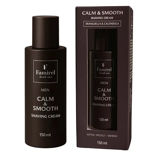 Крем для бритья Famirel Men с экстрактами Дуналиелы и Календулы, 150 мл
