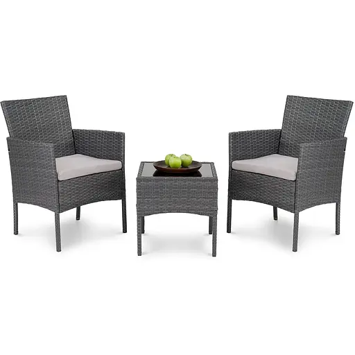 Садові меблі Di Volio Siena Темно-сірі