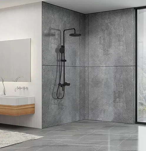 Душова система Dusel Milton Black (233440000), Чорний матовий - фото 2