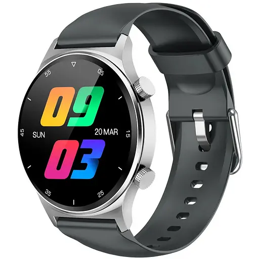 Умные часы Jiks Watch PRO с измерением давления Серебристый - фото 1
