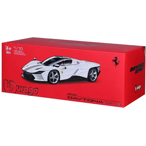 Автомодель Bburago Ferrari Daytona SP3 1:18 (18-16912 RD) - фото 6