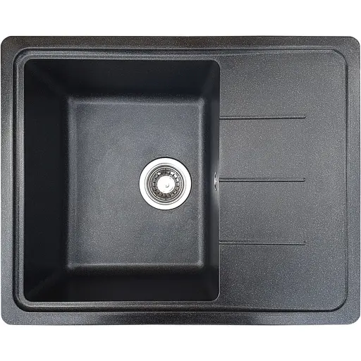 Кухонна мийка Romzha Patrat 62 Antracit (902)