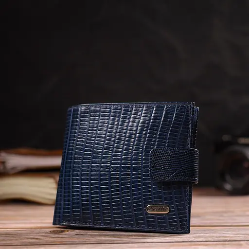 Мужской кожаный кошелек Canpellini 11.5х10х1 см acs0025689 - фото 6