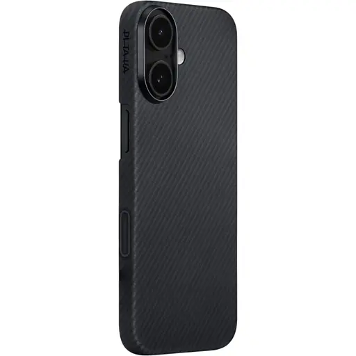 Чохол Pitaka Ultra-Slim Case Twill 600D для Apple iPhone 17 Black/Grey KI1701 (153511) - фото 2