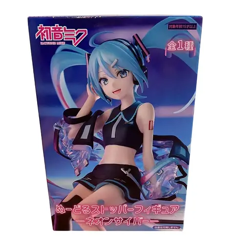Фигурка FuRyu Noodle Вокалоид Мику Хацуне Vocaloid Hatsune Miku Neon Cyber ​​16 см F V HM NC 16 - фото 5