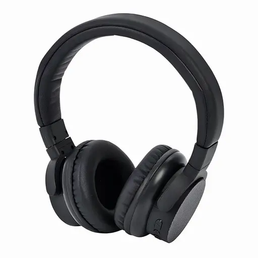 Навушники A53-BT, Bluetooth складана конструкція, пластик, м’які амбушюри, до 6 годин роботи, чорні - фото 2