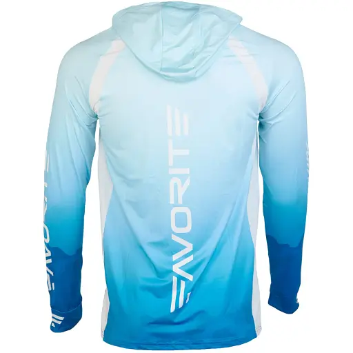 Реглан Favorite Hooded Jersey Tuna 3XL Голубой - фото 2