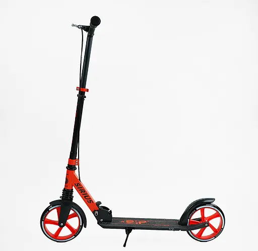 Самокат двоколісний Skyper S-86735 Sirius чорночервоний - фото 8