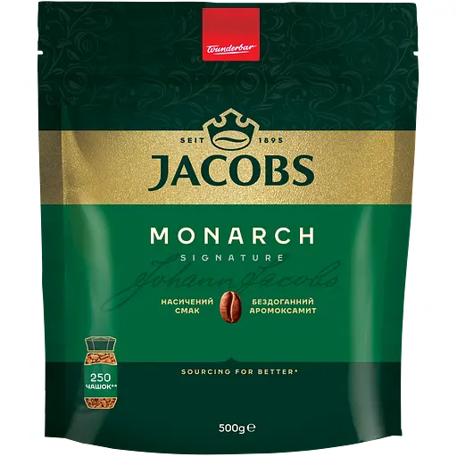 Кава розчинна Jacobs Monarch 500 г