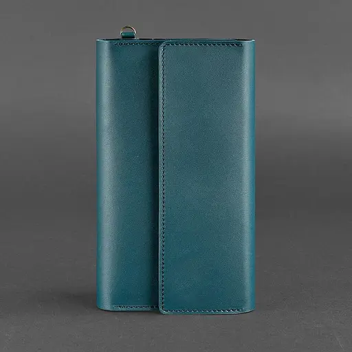 Кожаный клатч-органайзер (Тревел-Кейс) 5.1 зеленый - фото 6