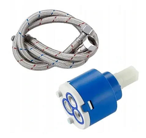 Змішувач для умивальника Rea Oval низький black REA-B6516 Чорний матовий - фото 5