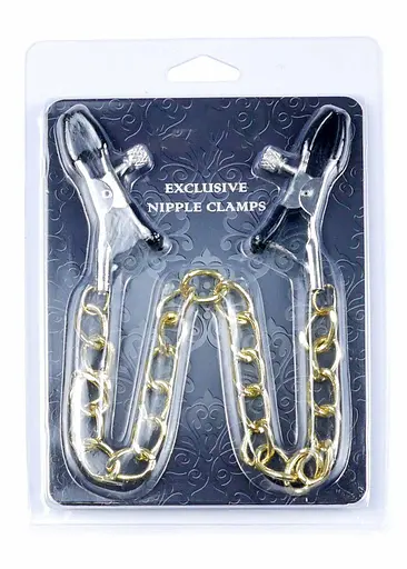 Зажимы для сосков Fetish B - Series Exclusive Nipple Clamps No.8, 41 см (черный) - фото 4