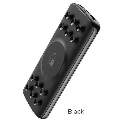 Зовнішній акумулятор із бездротовою зарядкою Hoco J56 Sea power 10000 mAh білий - фото 2