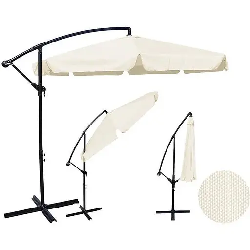 Зонт садовый Ekspand Vihma 350 см Beige Light - фото 1