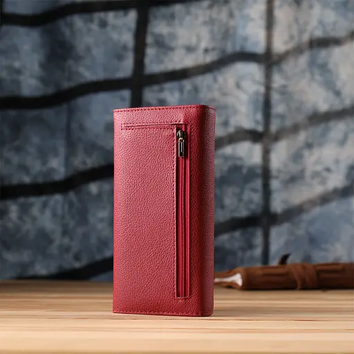 Жіночий місткий гаманець із натуральної шкіри ST Leather 19х9х3 см acs0029672 - фото 10