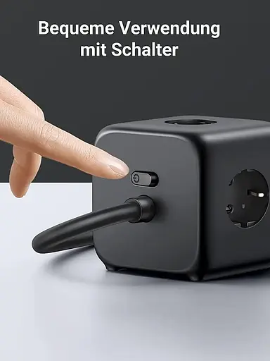 Мережевий зарядний пристрій Ugreen CD268 65W DigiNest Cube (2C2A) (UGR-60113) - фото 6