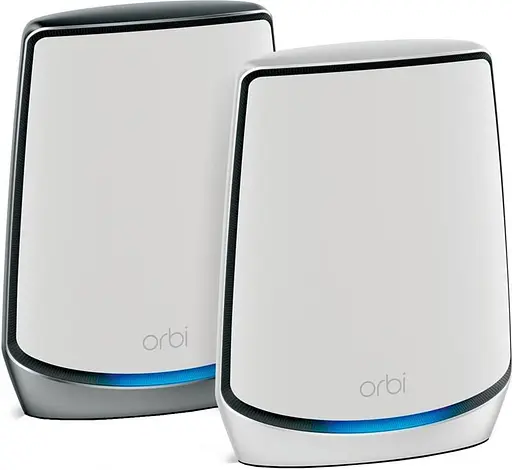 MESH-система Netgear WiFi система Orbi RBK852, AX6000, WiFi 6, MESH, 4xGE LAN, 1x2,5GE WAN, бел. цв. (2шт.) (RBK852-100EUS) - фото 1
