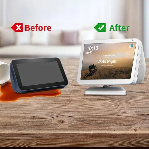 Регулируемая подставка, поворот и наклон, магнитный противоскользящий держатель/основание/подставка для Echo Show 8 Miimall - фото 6