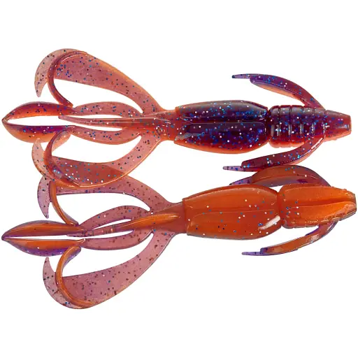 Силікон Keitech Crazy Flapper 2.8" PAL#09 Violet Fire 8 шт/уп