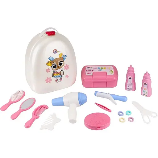 Ігровий косметичний набір Technok Toys в рюкзаку ТехноК (8645) для дівчинки, 16 предметів - фото 4
