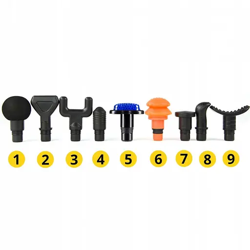 Ручной перкуссионный массажер 4FIZJO Massage Gun Ultra Cool Edition 100 Вт (массажный пистолет) MG05 (P-5905973401470) - фото 13