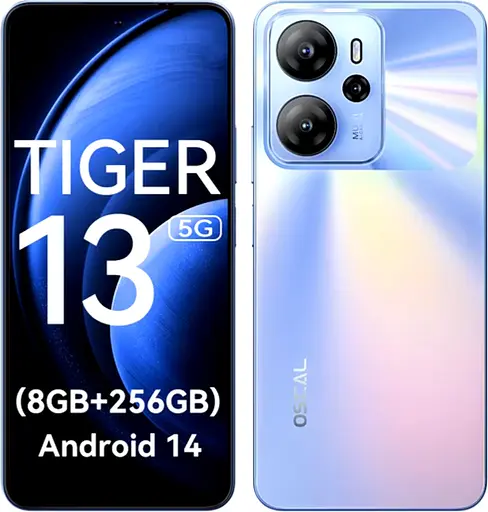 Смартфон Blackview OSCAL TIGER 13 5G 8/256GB Aurora Blue