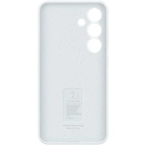 Оригинальный силиконовый чехол Samsung Silicone Case для Samsung Galaxy S24 White EF-PS921TWEGWW - фото 10