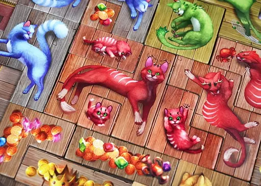 Настільна гра Geekach Games Острів котів: Кошенята і звірята (The Isle of Cats: Kittens + Beasts) (укр.) (GKCH045OKK) - фото 11