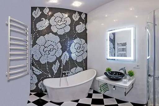 Водяна рушникосушарка Kosser Дуга Элит 1000x530/11 ДДЕ05, Хром - фото 2