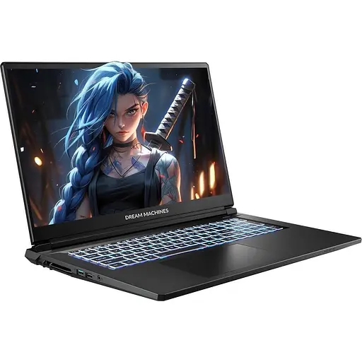 Ноутбук Dream Machines 17.3 RG5050-17 FHD IPS/Intel i7-13620H/32GB/1TB/RTX 5050 8GB/DOS/Black (RG5050-17UA31) - фото 3