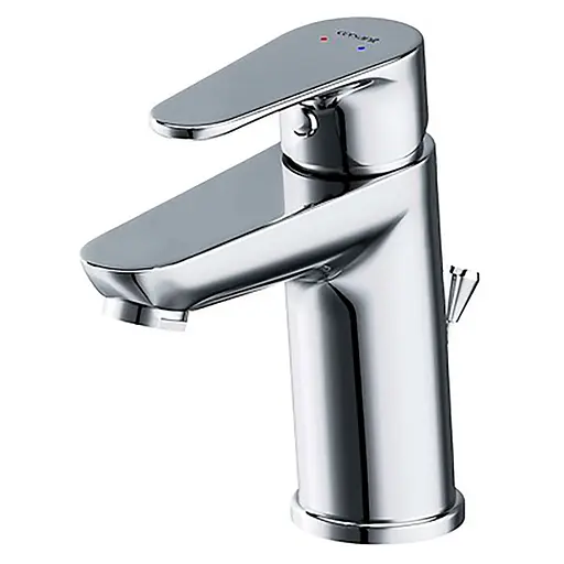 Смеситель для умывальника Cersanit Cersania с донным клапаном хром S951-232 Хром - фото 1