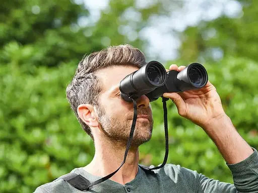 Бинокль полевой 10х50 для охоты и туризма (Черный) - фото 6