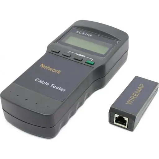 Тестер кабельный SC8108, RJ-45, LCD