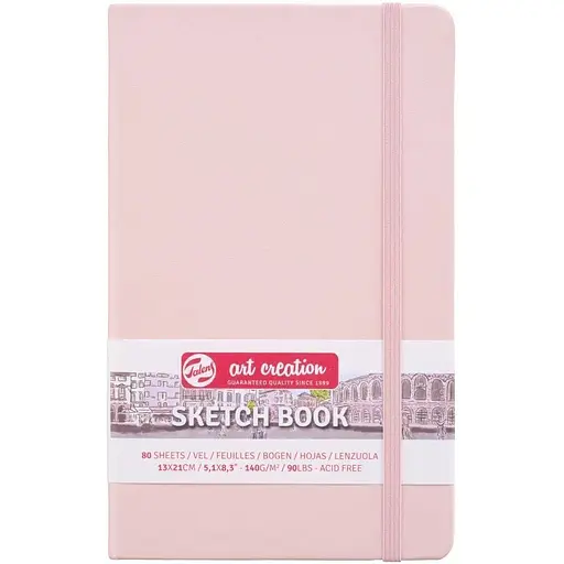 Блокнот для графики Royal Talens Art Creation А5 (13х21см) 140г/м2 80л Pastel Pink - фото 1
