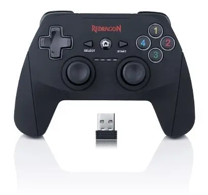 Бездротовий геймпад Redragon Harrow G808 вібраційний 14 кнопок - фото 7