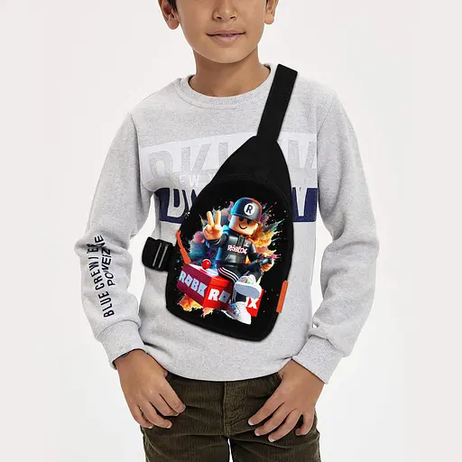 Сумка через плече дитяча Roblox 29х17 см сумка слінг для хлопчика (01978)