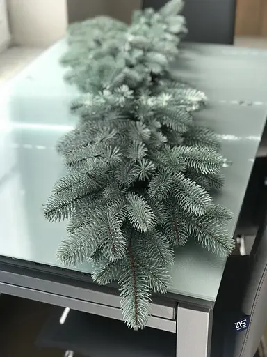 Хвойні гірлянди Hvoya Lux литі блакитні (7 шт. x 1.2 м) - фото 3