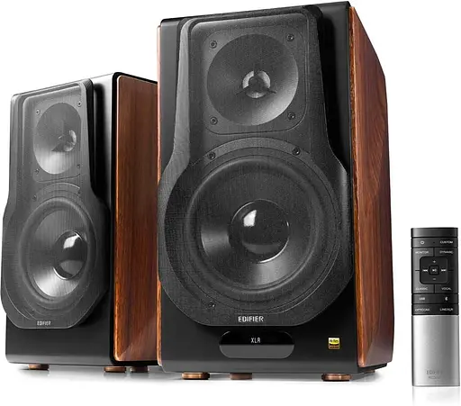 Акустическая система Edifier 2.0 S3000MKII Brown 2.0 256W Bluetooth Hi-Res (S3000MKII) - фото 1