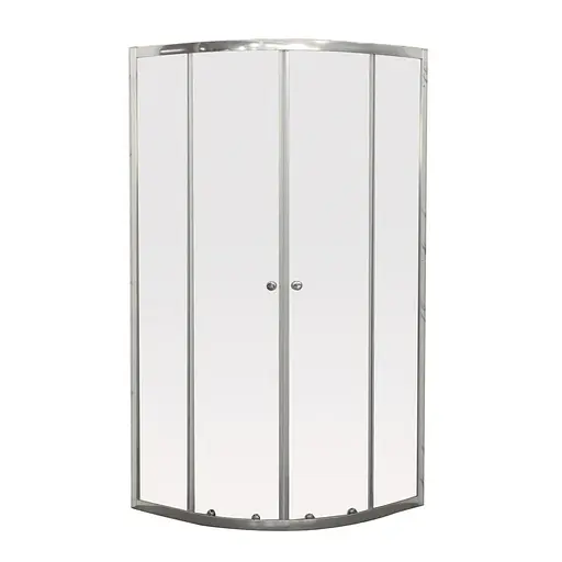 Душевая кабина без поддона Mixxus Premium Diverse SC01-90x90x195-TR хром прозрачное стекло 5 мм MI6859, Универсальная, прозрачная, хром - фото 1