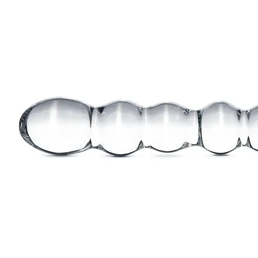 Скляний дилдо у вигляді намистин Gildo Glass Dildo No. 19 - фото 2